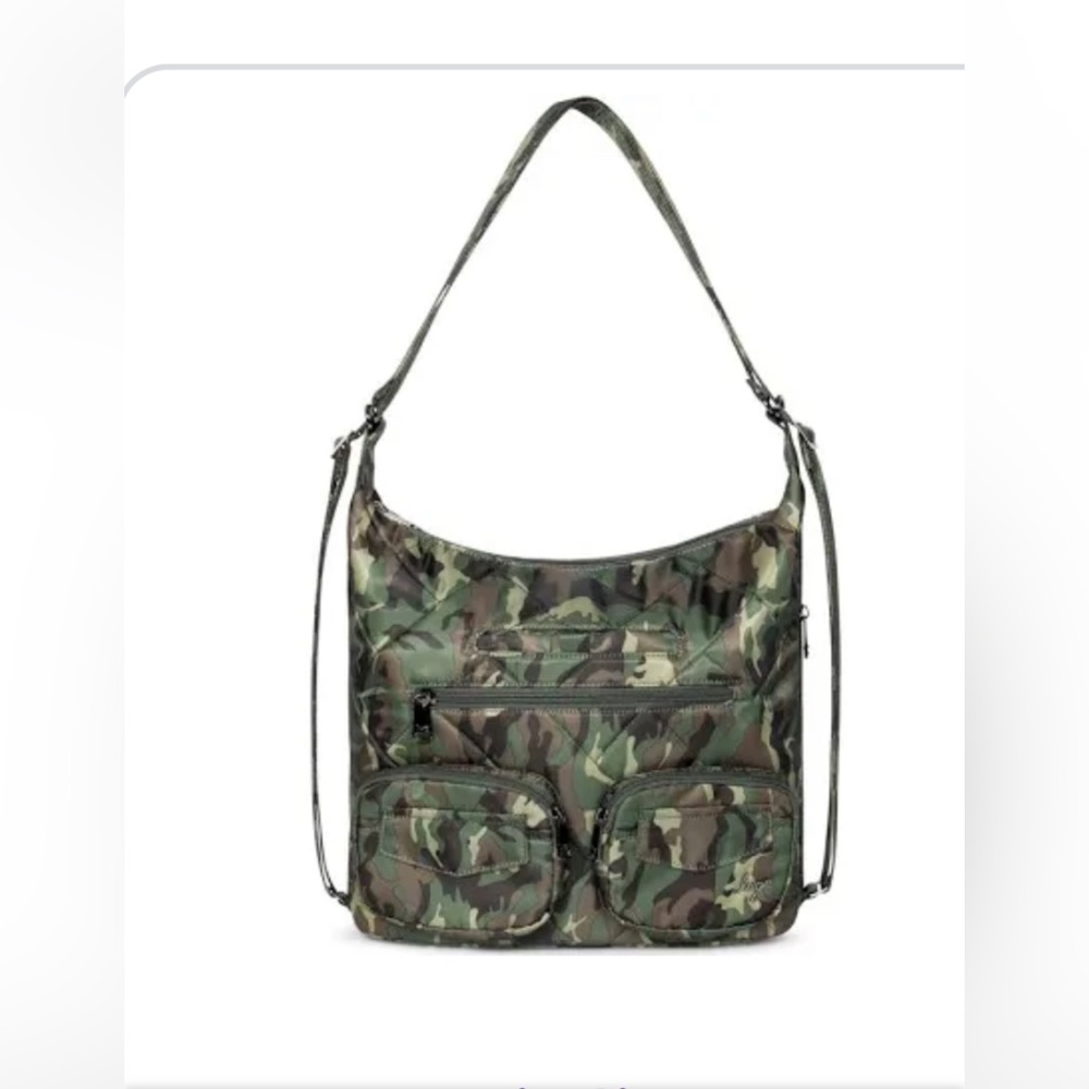 Lug zip-liner bag